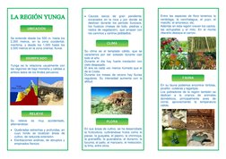 Entre las especies de flora tenemos la 
verdolaga, la canchalag