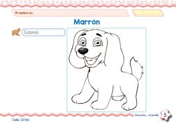 Mi nombre es:
Descubre... emprende
5
3 años - II Trim
Marrón
