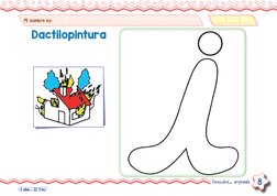 Mi nombre es:
Descubre... emprende
8
3 años - II Trim
Dactilopintura
