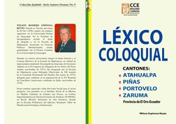 Colección Jambelí - Serie Autores Orenses No. 9
WILSON HOMERO ESPINOSA 
REYES. Nacido en  Paccha, provincia 
de El Oro (1938)