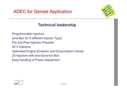 ADEC ECU-7 Wiring for Genset Applications | PDF | Fuel Injection ...