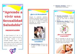 “Aprende a vivir una Sexualidad 
 
 
Yo, Jhordi Gonzales de 2° año “A” de 
Secundaria, tengo el agrado de presentar el 
tema