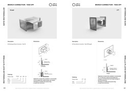 220
221
RECTANGULAR DUCT & FITTINGS
SAFID RECTANGULAR
SAFID RECTANGULAR
RECTANGULAR DUCT & FITTINGS
Right to alterations rese