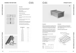 204
205
RECTANGULAR DUCT & FITTINGS
SAFID RECTANGULAR
SAFID RECTANGULAR
RECTANGULAR DUCT & FITTINGS
Right to alterations rese