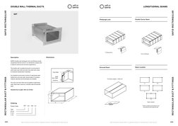 208
209
RECTANGULAR DUCT & FITTINGS
SAFID RECTANGULAR
SAFID RECTANGULAR
RECTANGULAR DUCT & FITTINGS
Right to alterations rese