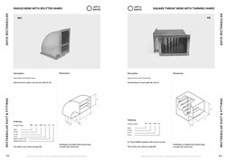 212
213
RECTANGULAR DUCT & FITTINGS
SAFID RECTANGULAR
SAFID RECTANGULAR
RECTANGULAR DUCT & FITTINGS
Right to alterations rese