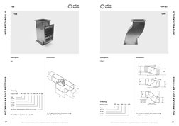 214
215
RECTANGULAR DUCT & FITTINGS
SAFID RECTANGULAR
SAFID RECTANGULAR
RECTANGULAR DUCT & FITTINGS
Right to alterations rese
