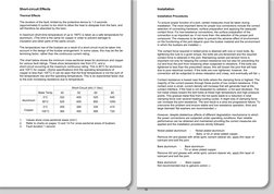 Short-circuit Effects 
 
Thermal Effects 
 
The duration of the fault, limited by the protective device to 1-3 seconds