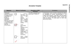 RPMS Annotation Template Samples | PDF | Lesson Plan | Applied Psychology