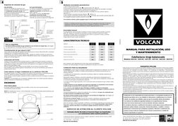MANUAL PARA INSTALACIÓN, USO
Y MANTENIMIENTO
Calefactores tiraje balanceado
Modelos 42312V - 42314V - 43712V - 43714V - 46312