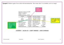 Prof. Laura Castillo                                                         Econometría