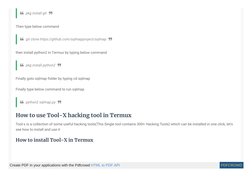 Top 300 Termux Hacking Tools Guide | PDF | Security Hacker | Blog