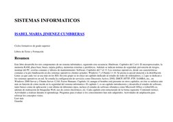 SISTEMAS  (https://www.casadellibro.com/libros-ebooks/isabel-maria-jimenez-cumbreras/20084019)INFORMATICOS  
 
ISABEL MARIA J