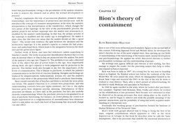 Bion's Containment Theory Explained | PDF | Object Relations Theory ...