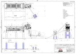 Concrete Batching Plant Layout Drawing | PDF | Civil Engineering ...