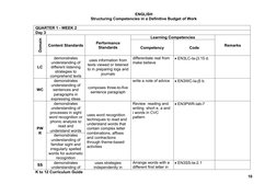 Grade 3 English Curriculum Guide | PDF | Fluency | Speech