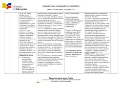 SUBSECRETARÍA DE FUNDAMENTOS EDUCATIV0S
DIRECCIÓN NACIONAL  DE CURRÍCULO
OG.ECA.4. Asumir 
distintos roles y 
responsabilidad