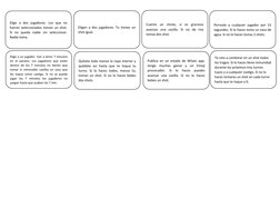 Perreale a cualquier jugador por 15
segundos. Si lo haces toma un vaso de
agua. Si no lo haces tomas 2 shots.
Cuenta  un  chi