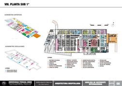 LEYENDA
Fecha:
Sept. 2018
ARQUITECTURA HOSPITALARIA
ANÁLISIS DE REFERENTE 
INTERNACIONAL
Tema:
Ciclo:
CICLO_VIII
Lámina:
08
F