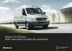 Ficha técnica Mercedes Sprinter 415 CDI | PDF | Eje | Direccion