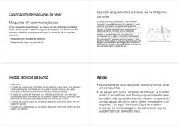 Clasificación de máquinas de teje
Clasificación de máquinas de teje
Clasificación de máquinas de teje
Clasificación de máquin