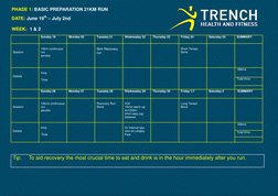 21km Training Program for Runners | PDF | Running | Aerobic Exercise