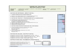 DISEÑO DEL REFUERZO
METODO AASHTO 1993
PROYECTO
: CARRETERA CUTERVO - SÓCOTA - SAN ANDRES - SANTO TOMAS - PIMPINGOS - CUYCA
T