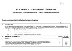 API 671 Couplings Overview 3rd Edition | PDF | Engineering Tolerance ...