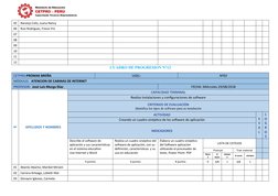 05
Naranjo Celis, Juana Nancy
06
Ruiz Rodríguez, Fresia Yris
07
08
09
10
11
12
CUADRO DE PROGRESION N°12
CETPRO:PROMAE BREÑA