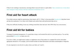 If they’re not vomiting or unconscious, encourage them to sip cool water or a sports drink. Take a moment now to learn about