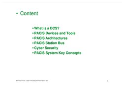 PACiS System Overview and Features | PDF | Scada | Server (Computing)