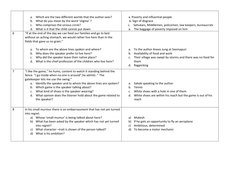 a. Which are the two different worlds that the author sees? 
b. What do you mean by the word ‘stigma’ ? 
c. Who comprises t