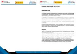 3
Gestión comercial de ventas MF0239 
Unidad Formatriva  0031
2
Gestión comercial de ventas MF0239 
Unidad Formatriva  0031
U