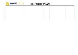 OSHE Re-Entry Action Plan Template | PDF | Personal Protective ...