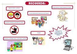 No introducir alimentos al Laboratorio de Computo. 
Ingresar en orden  y en silencio 
No gritar. 
Escuchar atentamente las in