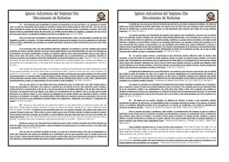 Iglesia Adventista del Séptimo Día
Movimiento de Reforma
1)…  Esta pregunta que escudriñaba el corazón era necesaria en el ca