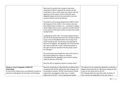 10 | P a g e  
 
 
After two (2) months from receipt of said stock 
certificates, FIDELITY rejected the issuance of new 
cert