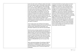 9 | P a g e  
 
 
Later, the stolen stock certificates ended in the hands 
of a certain Agustin Lopez, a messenger of New Wor