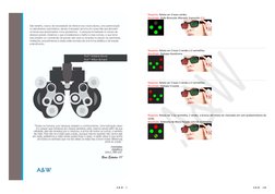 A & W
1
 
A & W
118
Resposta: Relata ver 3 luzes verdes.
Resultado: Visão Binocular Alterada; Supressão O.D
Resposta: Relata