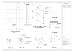 FIN BRACKET ANGLE
128MM SPIDER
1 SEPARATE ANGLE ARM
BALL BOLT
MBS SPA
A
B
C
D
E
F
ISOMETRIC VIEW OF SPIDER
    SYSTEM WITH RI