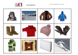 www.racoinfantil.com
Lotos vocabulario invierno
