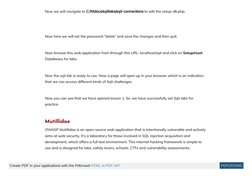 Now we will navigate to C:/htdocs/sqlilabs/sqli-connections to edit the setup-db.php.
Now here we will set the password “blan