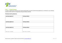 More information or questions? Please contact the EAIE Office at conference@eaie.org  (mailto:conference@eaie.o