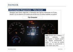 Daimler Buses
Mercedes-Benz do Brasil 
7
Informações Disponíveis – Tela inicial
Navegue para baixo seguindo a indicação das f