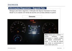 Daimler Buses
Mercedes-Benz do Brasil 
9
Informações Disponíveis – Segunda Tela
Navegue para baixo seguindo a indicação das f