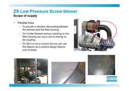 ZS Low Pressure Screw Blower Overview | PDF | Bearing (Mechanical) | Pump