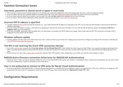 Troubleshooting Client VPN - Cisco Meraki | PDF | Virtual Private ...