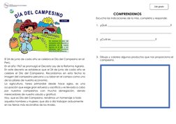 El 24 de junio de cada año se celebra el Día del Campesino en el 
Perú. 
En el año 1967 se promulgó el D