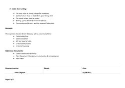 Cable Pulling and Termination Method Statement | PDF | Electrical ...