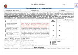 Plano de Aula: Física 1º Ano Ensino Médio | PDF | Física | Tempo